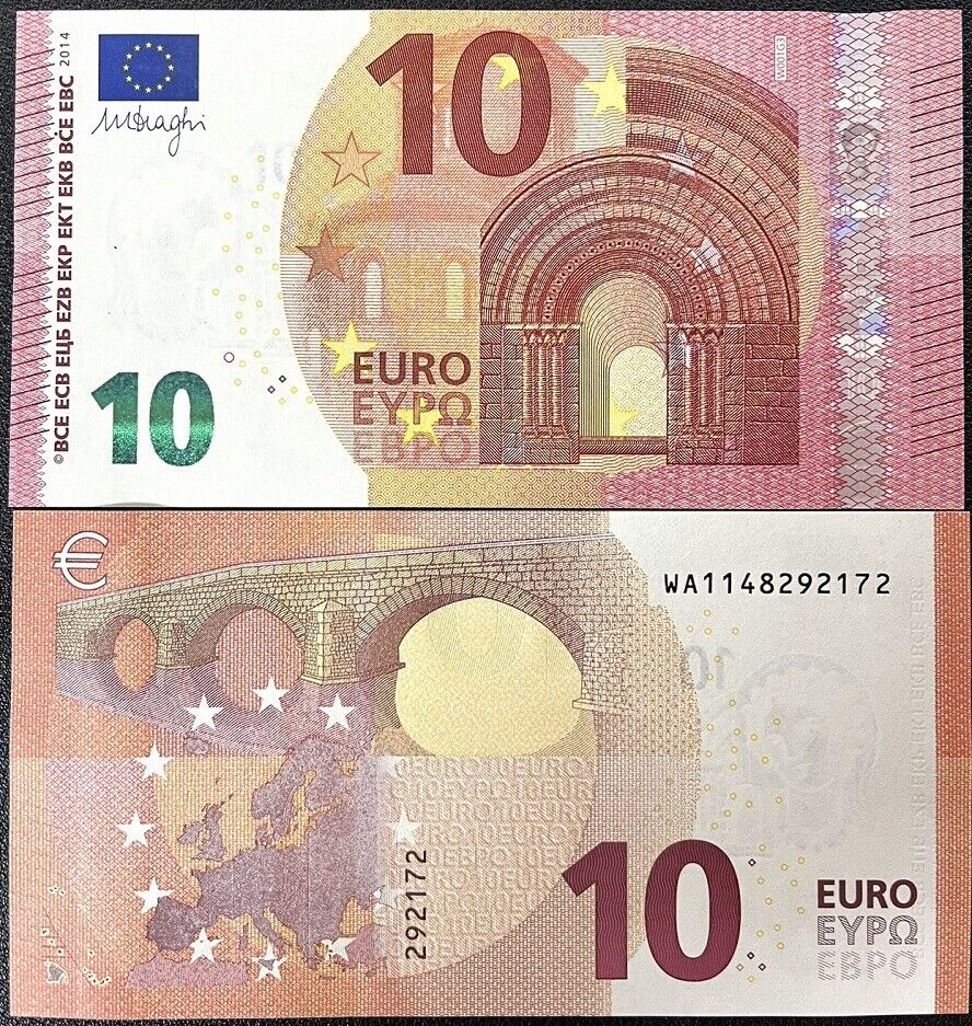 Euro 10 Euro Germany 2014 P 21 WA UNC