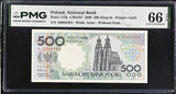 Poland 500 Zlotych 1990 P 172 b Gem UNC PMG 66 EPQ