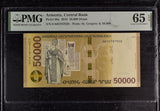 Armenia 50000 Dram 2018 P 66 Gem UNC PMG 65 EPQ