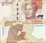 South Africa 200 Rand 2023 P 152 Crisp but XF/AU