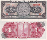Mexico 1 Peso 1970 P 59 l UNC