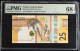 Aruba 25 Florin 2019 P 22 a Superb Gem UNC PMG 68 EPQ