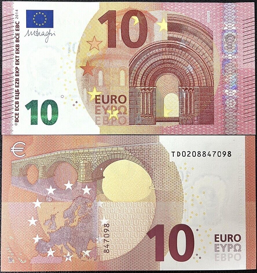 Euro 10 Euro Ireland 2014 P 21 TD UNC