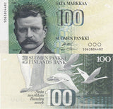 Finland 100 Markkaa 1986 Sign Ollila Makinen P 115 UNC