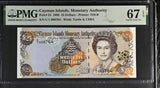 Cayman Islands 25 Dollars 1998 P 24 Low # 764 Superb Gem UNC PMG 67 EPQ