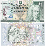 Scotland 1 Pounds 1997 Commemorative P 359 UNC