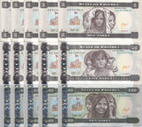 Eritrea Set 3 x Lot 5 = 15 UNC 1 5 10 Nakfa 1997 P 1 2 3 CAMEL