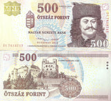 Hungary 500 Forint 2013 P 196 e UNC