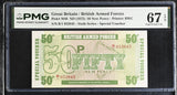 Great Britain 50 New Pence ND (1972) P M49 Superb Gem UNC PMG 67 EPQ