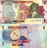 Sierra Leone 1 Leones 2022 P 34 UNC, Bai Bureh,  Satellite dish