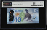 New Zealand 10 Dollars 2015 Polymer P 192 a Superb Gem UNC PMG 69 EPQ