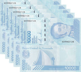 Venezuela 10000 Bolivares 2019 P 109 UNC LOT 5 PCS