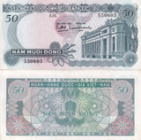 South Vietnam 50 Dong ND 1969 P 25 XF/AU Little Tone