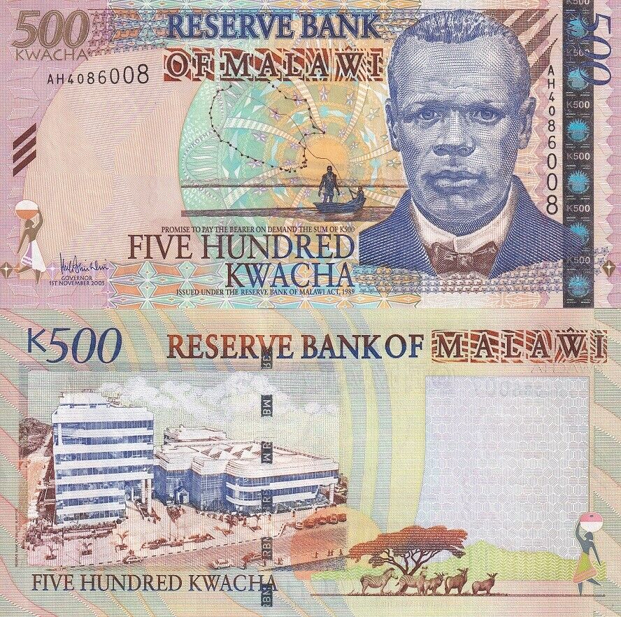 Malawi 500 Kwacha 2005 P 56 a UNC