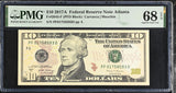 United States 10 Dollars USA 2017A P 545B F Atlanta Superb Gem UNC PMG 68 EPQ