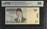 Indonesia 50000 Rupiah 1999 P 139 a Gem UNC PMG 66 EPQ