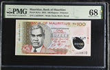 Mauritius 100 Rupees 2024 Polymer P 65Aa Superb Gem UNC PMG 68 EPQ