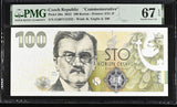 Czech Republic 100 Korun 2022 Comm. P 30 a Superb Gem UNC PMG 67 EPQ BIG Size