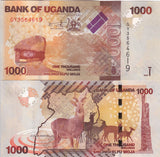 Uganda 1000 Shillings 2024 P 49 UNC