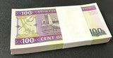 Mauritania 100 Ouguiya 2011 P 16 UNC LOT 100 PCS 1 Bundle