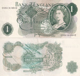 Great Britain 1 Pound England QE II 1960 P 374 g XF+