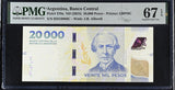 Argentina 20000 Pesos ND 2024 P 370 a Superb Gem UNC PMG 67 EPQ