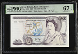 Great Britain 20 Pounds ND 1970-1980 P 380 b Superb Gem UNC PMG 67 EPQ