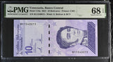 Venezuela 10 Bolivares Digitales 2021 P 116 a Superb GEM UNC PMG 68 EPQ