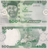 Nigeria 500 Naira 2023 P 48 UNC