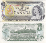 Canada 1 Dollar 1973 P 85 b UNC
