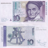 Germany Federal Republic 10 Deutsche Mark 1999 P 38 d UNC