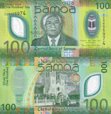Samoa 100 Tala ND 2025 Polymer P NEW Replacement ZZ Prefix UNC