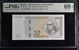 Bosnia 20 Convertible Maraka 2012 P 83 a Superb Gem UNC PMG 69 EPQ