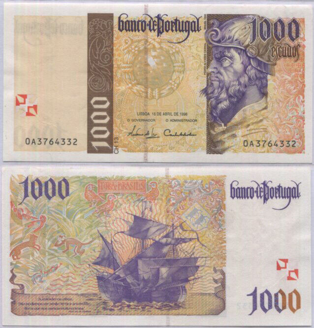 Portugal 1000 Escudos 1996 P 188 b AUnc