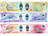 Philippines SET 3 UNC 50 100 500 Piso 2025/2024 Leopard Peacock Polymer P NEW