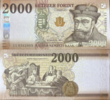 Hungary 2000 Forint 2025 P 204 UNC ,Bethlen Gabor ,scientists