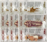 Republica Aborigen SET 3 x Lot 5 = 15 Pcs 150 250 500 Pira 2014 Polymer