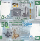 Mauritania 50 Ouguiya 2023 Commemorative Series C CA-G Prefix P 28 UNC