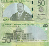 Tonga 50 Pananga ND 2023 (2024) P 54 National Reserve UNC