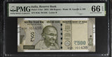 India 500 Rupees 2024 P 114 av Gem UNC PMG 66 EPQ