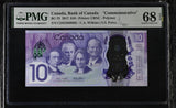 Canada 10 Dollars 2017 P 112 Wilkins Poloz Comm. Superb Gem UNC PMG 68 EPQ