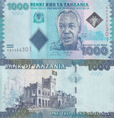 Tanzania 1000 Shillings ND 2019 P 41 b UNC ,State House, Daressalam