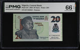 Nigeria 20 Naira 2026 P 34 v Gem UNC PMG 66 EPQ