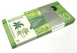 Nicaragua 10 Cordobas 2014 P 209 Polymer UNC Lot 25 Pcs