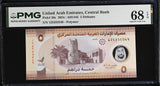 UAE United Arab Emirates 5 Dirhams 2024 P 36 c Polymer Superb Gem UNC PMG 68 EPQ