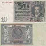 Germany 10 Reichsmark 1929 P 180 b UNC