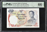 Thailand 100 Baht ND 1968 P 79 a Gem UNC PMG 66 EPQ