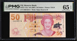 Fiji 50 Dollars ND 2007 P 113 a Gem UNC PMG 65 EPQ