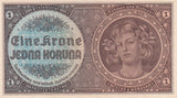 Bohemia 1 Koruna ND 1940 P 3 AUnc
