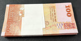 Sri Lanka 100 Rupees 2022 P 125 NEW Date & Sign UNC LOT 100 PCS